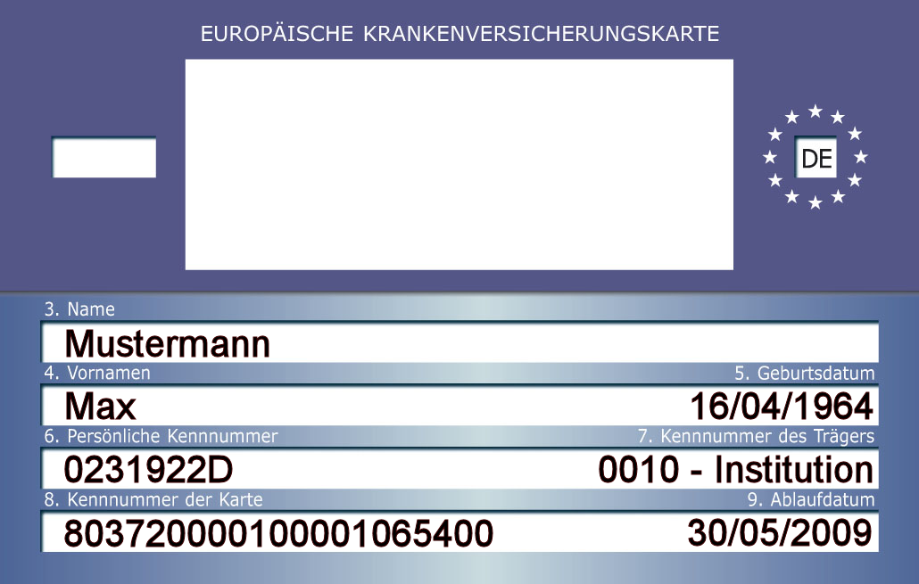 Europäische Krankenversicherungskarte